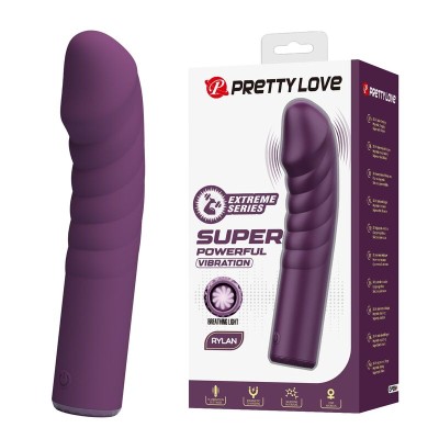 PRETTY LOVE - VIBRADOR RECARREGÁVEL RYLAND COM 10 FUNÇÕES - ROXO - D-246129 - Dona Pimenta