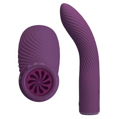 PRETTY LOVE - VIBRADOR RECARREGÁVEL KISSELL COM 10 FUNÇÕES - ROXO - D-246130 - Dona Pimenta