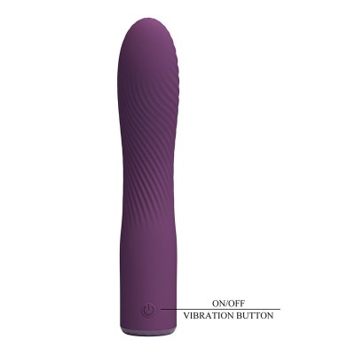 PRETTY LOVE - VIBRADOR RECARREGÁVEL KISSELL COM 10 FUNÇÕES - ROXO - D-246130 - Dona Pimenta