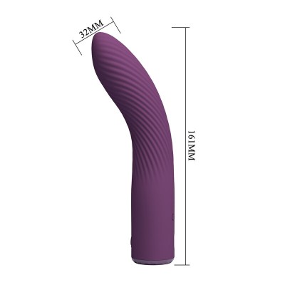 PRETTY LOVE - VIBRADOR RECARREGÁVEL KISSELL COM 10 FUNÇÕES - ROXO - D-246130 - Dona Pimenta