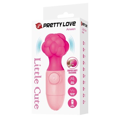 PRETTY LOVE - MINI MASSAGADOR ANWEN ROSA - D-246139 - Dona Pimenta
