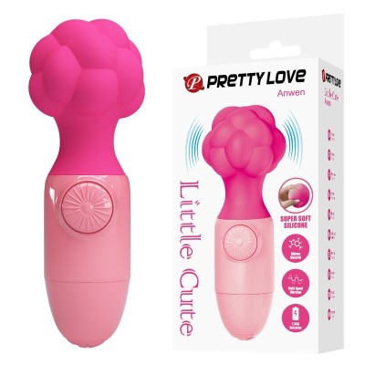 PRETTY LOVE - MINI MASSAGADOR ANWEN ROSA - D-246139 - Dona Pimenta