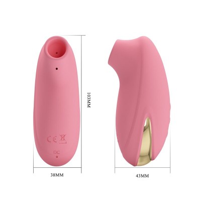 PRETTY LOVE - ESTIMULADOR DE SUCÇÃO CLITORIAL OTIS 7 MODOS ROSA - D-246141 - Dona Pimenta