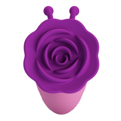 PRETTY LOVE - LITTLE BEE - ESTIMULADOR CLITORIAL RECARREGÁVEL COM 7 MODOS - ROXO-ROSA - D-246154 - Dona Pimenta