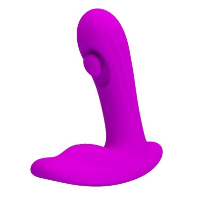 PRETTY LOVE - MASSAGEADOR DE PRÓSTATA RECARREGÁVEL BAUER COM 12 MODOS - ROXO - D-246155 - Dona Pimenta