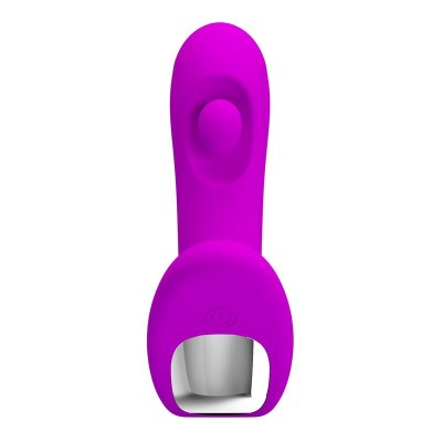PRETTY LOVE - MASSAGEADOR DE PRÓSTATA RECARREGÁVEL BAUER COM 12 MODOS - ROXO - D-246155 - Dona Pimenta