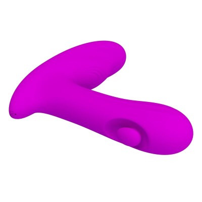 PRETTY LOVE - MASSAGEADOR DE PRÓSTATA RECARREGÁVEL BAUER COM 12 MODOS - ROXO - D-246155 - Dona Pimenta
