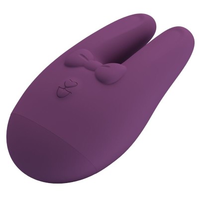 ROMANCE - BUNNY ESTIMULADOR EXTERNO COM 7 MODOS DE VIBRAÇÃO - D-246851 - Dona Pimenta