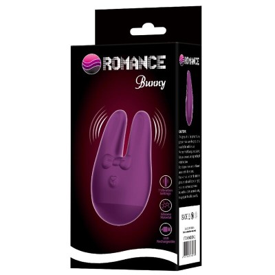 ROMANCE - BUNNY ESTIMULADOR EXTERNO COM 7 MODOS DE VIBRAÇÃO - D-246851 - Dona Pimenta