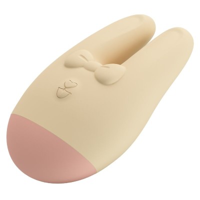 ROMANCE - BUNNY ESTIMULADOR EXTERNO COM 7 MODOS DE VIBRAÇÃO - D-246867 - Dona Pimenta