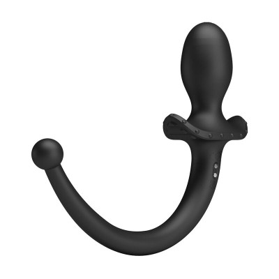 PRETTY LOVE - VIBRADOR ANAL E PERÍNEO COM CONTROLE POR APLICATIVO ANTHONY, PRETO - D-246056 - Dona Pimenta