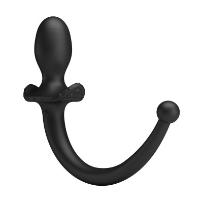 PRETTY LOVE - VIBRADOR ANAL E PERÍNEO COM CONTROLE POR APLICATIVO ANTHONY, PRETO - D-246056 - Dona Pimenta