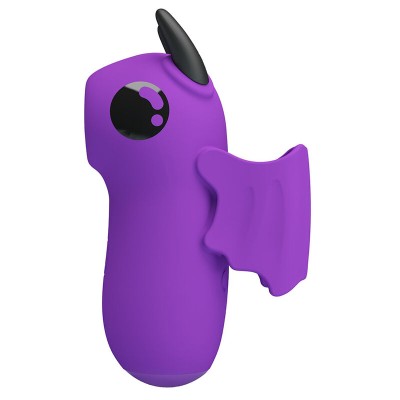 PRETTY LOVE - ESTIMULADOR DE DEDOS RECARREGÁVEL ROXO MAGIC DEVIL - D-246032 - Dona Pimenta