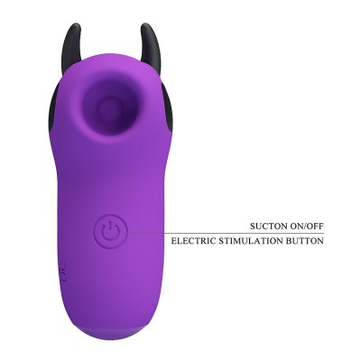 PRETTY LOVE - ESTIMULADOR DE DEDOS RECARREGÁVEL ROXO MAGIC DEVIL - D-246032 - Dona Pimenta