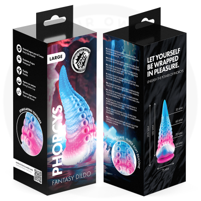 EPIC - DILDO DE TENTÁCULO AZUL SCYLLA TAMANHO GRANDE - D-239464 - Dona Pimenta