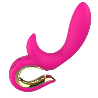 NALONE - VIBRADOR RABO DE EMPURRAR ROSA LULU - D-246850 - Dona Pimenta