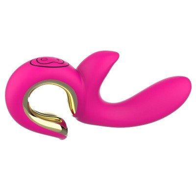 NALONE - VIBRADOR RABO DE EMPURRAR ROSA LULU - D-246850 - Dona Pimenta