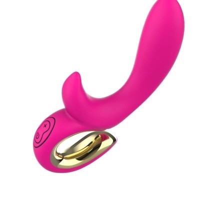 NALONE - VIBRADOR RABO DE EMPURRAR ROSA LULU - D-246850 - Dona Pimenta