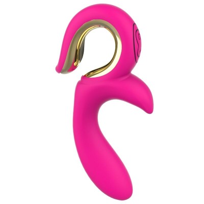 NALONE - VIBRADOR RABO DE EMPURRAR ROSA LULU - D-246850 - Dona Pimenta