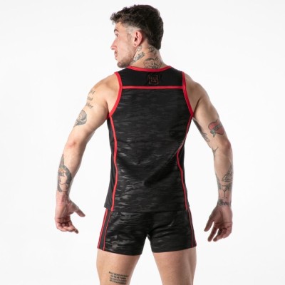 LOCKER GEAR - REGATA AMARELA COM ACESSO MILITAR COMPLETO S - D-246686 - Dona Pimenta