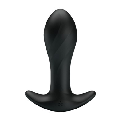 PRETTY LOVE VIBRADOR ANAL  NEGRO - D-220374 - Dona Pimenta
