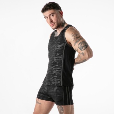 LOCKER GEAR - REGATA AMARELA COM ACESSO MILITAR COMPLETO S - D-246686 - Dona Pimenta