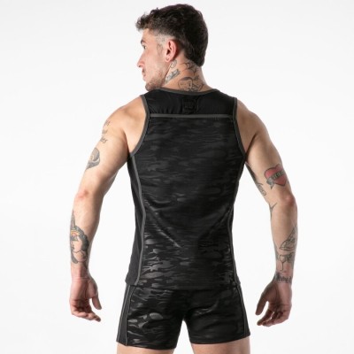 LOCKER GEAR - REGATA AMARELA COM ACESSO MILITAR COMPLETO S - D-246686 - Dona Pimenta