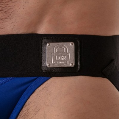 LOCKER GEAR - SUSPENSÓRIO COM CÓS LARGO AZUL S - D-246623 - Dona Pimenta