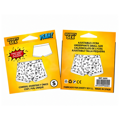 DIABLO PICANTE - CUECA PARA PÊNIS PEQUENO - D-245901 - Dona Pimenta