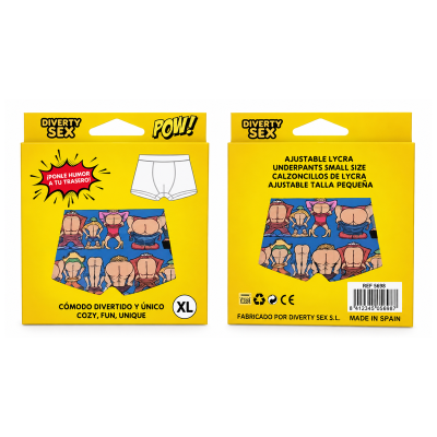 DIABLO PICANTE - CALCINHA PLUS SIZE PARA AUMENTAR O BUMBUM - D-245909 - Dona Pimenta