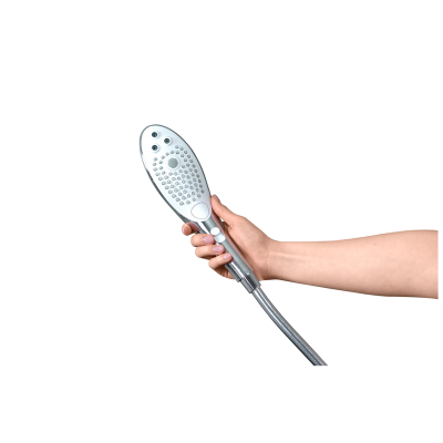 Chuveiro estimulador clitoriano WOMANIZER - Wave, cromado - D-245110 - Dona Pimenta