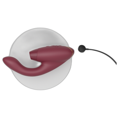 WOMANIZER - DUO 2 ESTIMULADOR BORDEAUX - D-235684 - Dona Pimenta