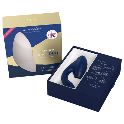 WOMANIZER - DUO 2 ESTIMULADOR AZUL - D-235685 - Dona Pimenta