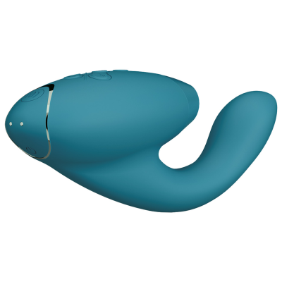 WOMANIZER - DUO 2 ESTIMULADOR BLUE PETROL - D-235686 - Dona Pimenta