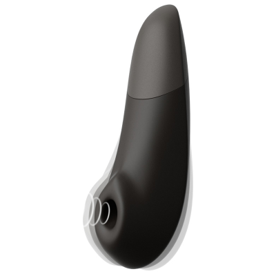 WOMANIZER - ESTIMULADOR CLITORIAL INTENSO PRETO - D-245095 - Dona Pimenta