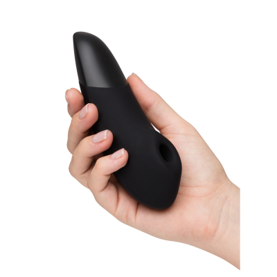 WOMANIZER - ESTIMULADOR CLITORIAL INTENSO PRETO - D-245095 - Dona Pimenta