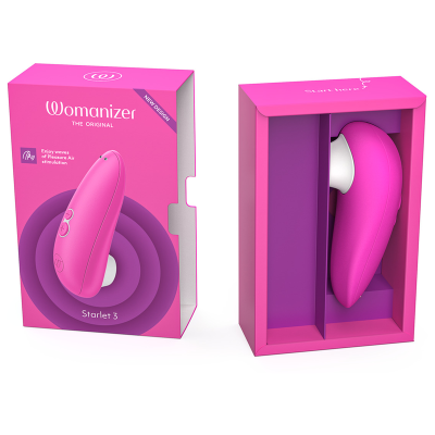 WOMANIZER - STARLET 3 ESTIMULADOR CLITORIAL ROSA - D-235667 - Dona Pimenta