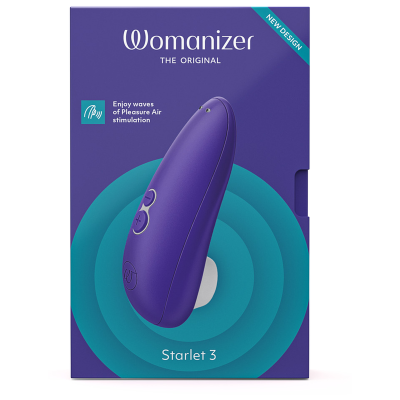 WOMANIZER - STARLET 3 ESTIMULADOR CLITORIAL INDIGO - D-235668 - Dona Pimenta