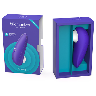 WOMANIZER - STARLET 3 ESTIMULADOR CLITORIAL INDIGO - D-235668 - Dona Pimenta