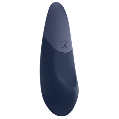 WOMANIZER - VIBE VIBRADOR SILENCIOSO DE USO À DIRETA AZUL ESCURO - D-245108 - Dona Pimenta
