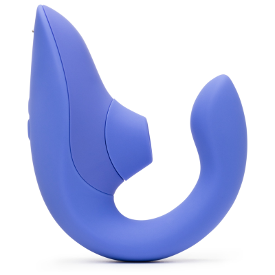 WOMANIZER - VIBRADOR ESTIMULADOR BLEND RABBIT AZUL VIBRANTE - D-245100 - Dona Pimenta