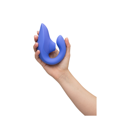 WOMANIZER - VIBRADOR ESTIMULADOR BLEND RABBIT AZUL VIBRANTE - D-245100 - Dona Pimenta