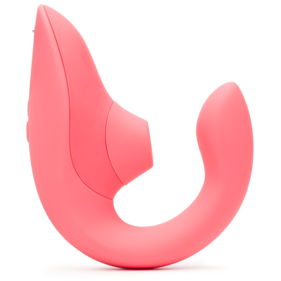 WOMANIZER - VIBRADOR ESTIMULADOR BLEND RABBIT ROSA VIBRANTE - D-245102 - Dona Pimenta