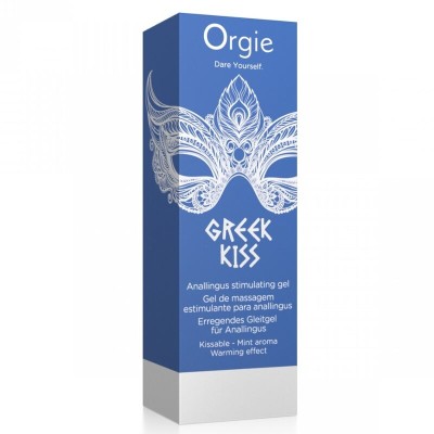 ORGIE - GREEK KISS GELLY GELLY SENSÍVEL ANALINGUS GEL MENTA 50 ML - D-246772 - Dona Pimenta