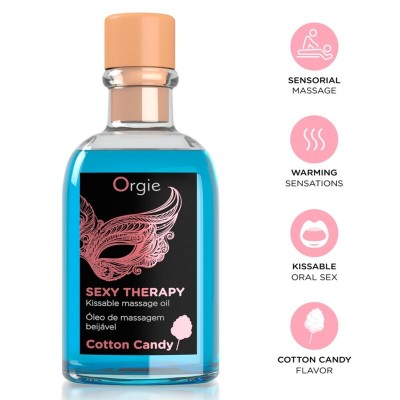 ORGIE - MASSAGEM LABIAL COM ALGODÃO DOCE BEIJÁVEL - CONJUNTO DE MASSAGEM 100 ML - D-246785 - Dona Pimenta