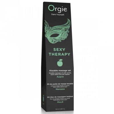 ORGIE - MASSAGEM LABIAL MAÇÃ BEIJÁVEL CONJUNTO DE MASSAGEM 100 ML - D-246786 - Dona Pimenta