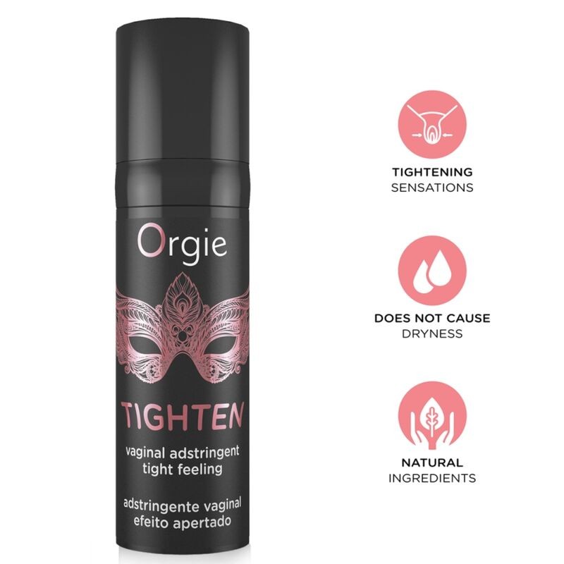 ORGIE - GEL ÍNTIMO APERTADOR SENSAÇÃO DE APERTO 15 ML - D-246755 - Dona Pimenta