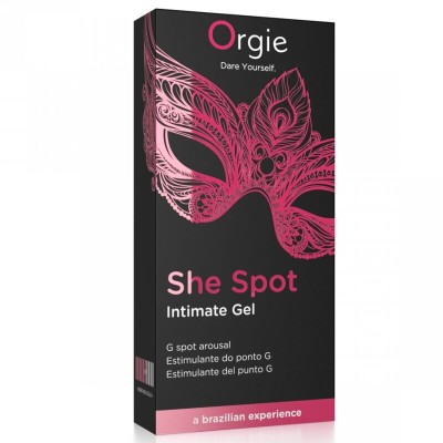 ORGIE - SHE SPOT G-SPOT GEL ÍNTIMO PARA EXCITAÇÃO 15 ML - D-246754 - Dona Pimenta