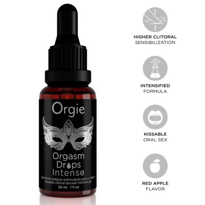 ORGIE - GOTAS PARA ORGASMO: ESTIMULAÇÃO CLITORIANA INTENSA E EXTREMA 30 ML - D-246756 - Dona Pimenta