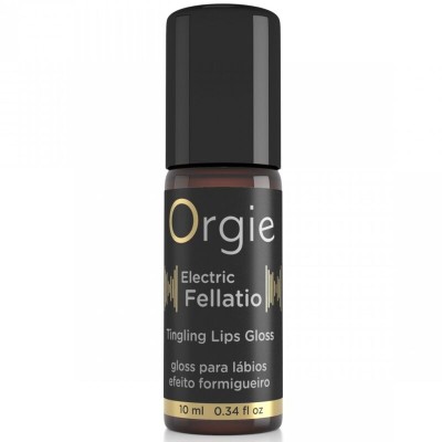 ORGIE - GLOSS LABIAL VIBRATÓRIO E FORMIGANTE PARA FELATIO ELÉTRICO 10 ML - D-246753 - Dona Pimenta